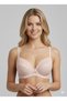 Women's Pink V620861 Lyon Underwire Removable Strap Double Push Up/Extra Padded Lace Bra