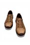 Genuine Leather Casual Shoes with Rubber Laces - 3
