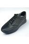 Men's Inner and Outer Genuine Leather Black Lightweight Flexible Orthopedic Daily Sports Shoes - 4