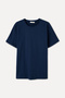 Men's Beige Color Crew Neck T-Shirt - 4