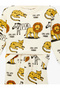 Crew Neck Long Sleeve Cotton Animal Print Tracksuit Set - Set of 2 - 3