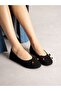 Urban Black Bowknot Women's Ballerinas