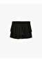 Layered Flounce Mini Sports Shorts Skirt - 2