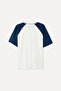 Women's Off-White Oversize Embroidered Crew Neck T-Shirt - 5