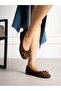 Urban Women's Brown Bowknot Ballerinas - 3
