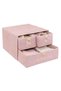 Pink Color Baby 3-Compartment Drawer Organizer Baby Clothes Closet Organizer Box - 3