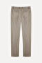 Men's Navy Blue Slim Straight Fit Trousers - 5