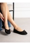 Urban Black Bowknot Women's Ballerinas - 3