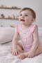 Baby Girls’ Bodysuit Multipack (3 Pack) – Frill Sleeve & Fruit Print Bodysuits - 7