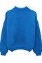 Mixray Relaxed Fit Round Neck Thick Knit Sweater - 5