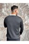 Ribbed Siyah-Krem Polo - 3