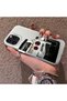 iPhone 15 Pro Compatible Silicone Edge Hard Back Anti-Fall Phone Case Bmw Patterned