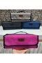 Canvas Openable 4 Compartment Pen Holder Makeup Bag
