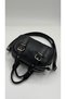 Women's Hand and Shoulder Bag with Buckle Belt Detail, 3 Compartments and Long Strap - 3