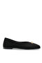 Lyra Amara Women's Ballerinas 0012502 Black Suede - 8