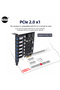 بطاقة توسعة USB 3.2 Gen1 بسبعة منافذ، محول PCIe x1 إلى USB 3.0 بسرعة 5 جيجابت في الثانية لأنظمة ويندوز ولينكس - 4