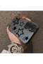 Samsung Galaxy S23 Fe Compatible Silicone Edge Hard Back Anti-Fall Phone Case with Stars Pattern - 3