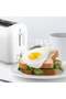 2 Slice Toaster, Compact Bread Toaster, 6 Bread Shade Settings and Removable Crumb Tray, Extra Wide - 3