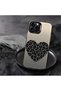 Samsung Galaxy A36 Compatible Silicone Edge Hard Back Anti-Fall Phone Case Leopard Heart Patterned - 6