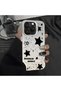 Oppo A6 Pro 5g Compatible Stars Patterned Silicone Edge Hard Back Anti Fall Phone Case - 8