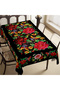 Rectangle-152X305Cm 1 Piece, Vibrant Mexican Style Colorfulful Flower Tablecloth + 4 Pieces of Self- - 6