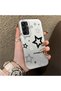 Samsung Galaxy A15 Compatible Silicone Edge Hard Back Anti-Fall Phone Case with Stars Pattern - 2