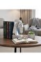 Decorative Book Holder with Cubit Horse Figurine - 2