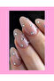 Stone Sticker Adhesive Hair, Face, Nail, Makeup Decorative Stone Glittering Light Pink Sticker - 5