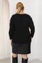 Plus Size Stylish Blouse with Angel Wings and Stones - 9