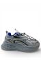 502 Orthopedic Unisex Children's Grey/Blue Comfortable Sneaker - 2