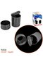 Portable Ashtray with Light and Lid, Black Br2944606 - 2
