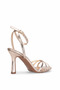 Elit Pm44 K0135 Women's Classic Heeled Shoes Gold - 4