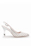 Elit Pm07 K7001 Women's Classic Heeled Shoes White