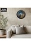 1 Pyramid UFO Theme Round Aluminum Metal Decorative Plaque Sign,Suitable for Bar Kitchen Cafe Home . - 5