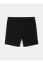 Lcw Kids Black Elastic Waist Girls' Shorts Leggings 2-Pack - 3
