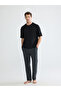 Gray Stamdart Pattern Men's Pajama Bottoms (S6)