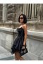 Women's Strappy Corset Detailed Mini Dress - 2