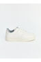 White Lace-up Women's Sports Shoes - 2