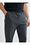 Gray Stamdart Pattern Men's Pajama Bottoms (S6) - 3