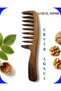 100% Handmade Wide-Mouth Comb (Not Electrified) (Walnut Wood) (Handcrafted) - 6