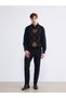 Peak New Season V-Neck Diamond Patterned Men's Knitwear Sweater - 2