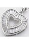 316L Steel Anti-Tarnish Women's Necklace |   Silver Color Heart Women's Necklace - 2