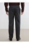 Mg Trenden Gray Standard Fit Wool Blend Gabardine Men's Trousers - 4