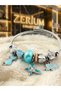 Modern Steel Stylish Women's Charm Steel Bracelet Elephant Butterfly and Cat - 4