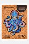 Magnetic Octopus Figured Wooden Puzzle
