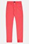 Men Regular Fit Solid Chino Pants, Watermelon Pink - 3