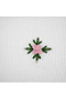Hand Knitted Pink Floral Baby Girl Blanket – Special Design for Newborns, Hospital Discharge & Dowry - 4