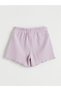 Seray New Season Crew Neck Embroidered Girls' Corded Fabric Shorts Pajama Set - 7