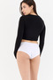 Air White Boyshort Panties - 2