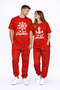 Lover's Combination Oversize Couple T-Shirt Unisex Captain Anchor Printed Set of 2